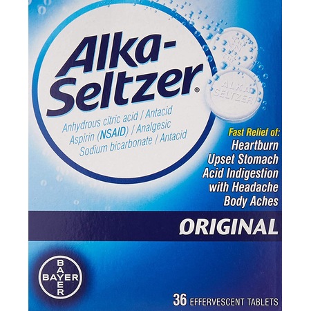 Alka-Seltzer Original 36 Tablet