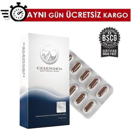 Celergen Hücre Yenileyici Besin Desteği 30 Kapsül