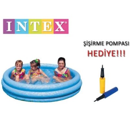 Intex 3 Bogumlu Geometrik Desenli Havuz 114 X 25 Cm Fiyati