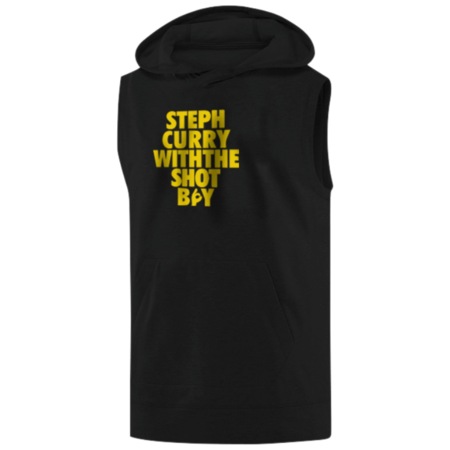 golden state sleeveless hoodie