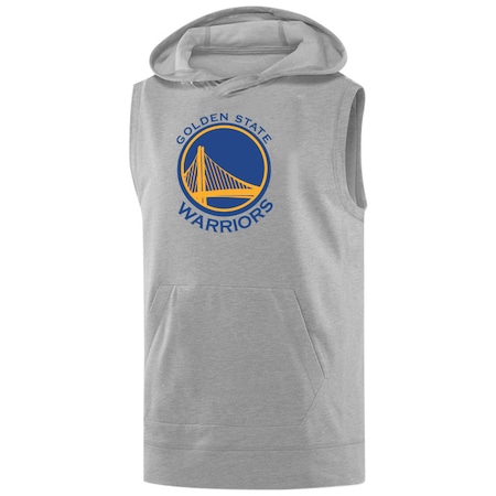 warriors sleeveless hoodie