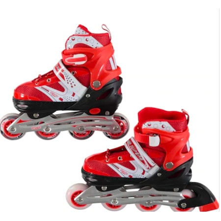 POWER SUPERB PATEN 31-34 AYARLANABİLİR ÇOCUK PATEN KIRMIZI