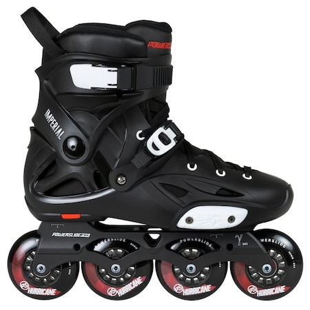 POWERSLIDE IMPERIAL ONE 80 BLACK CRIMSON URBAN PATEN