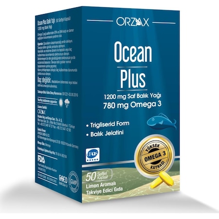  Ocean Plus 1200 mg Balık Yağı Nedir? Nerede ve Nasıl Kullanılır?