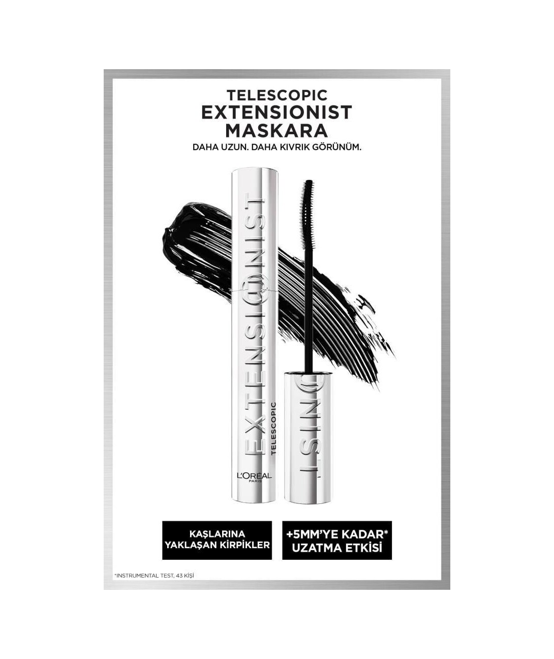 Telescopic Extensionist Siyah Maskara 3600524229092-11073 Siyah
