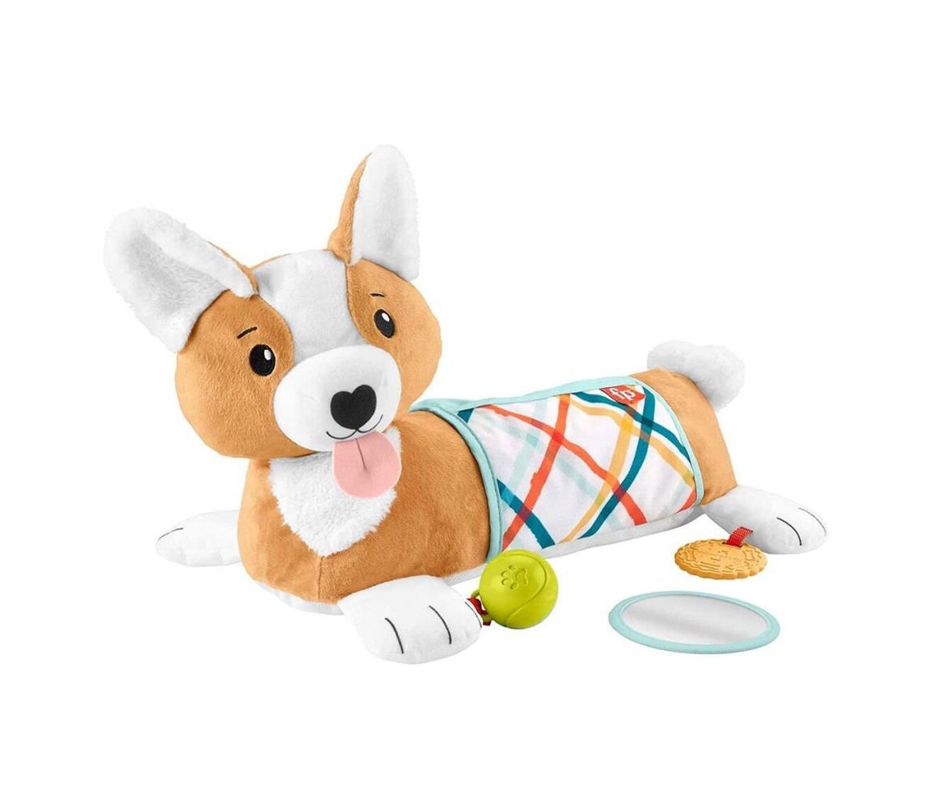 Fisher-Price 3ü1 Arada Köpekçik Uzanma Yastığı HJW10