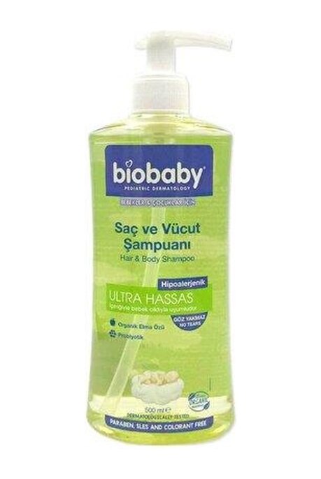 Bıobaby Saç Ve Vucut Şampuanı 500 Ml