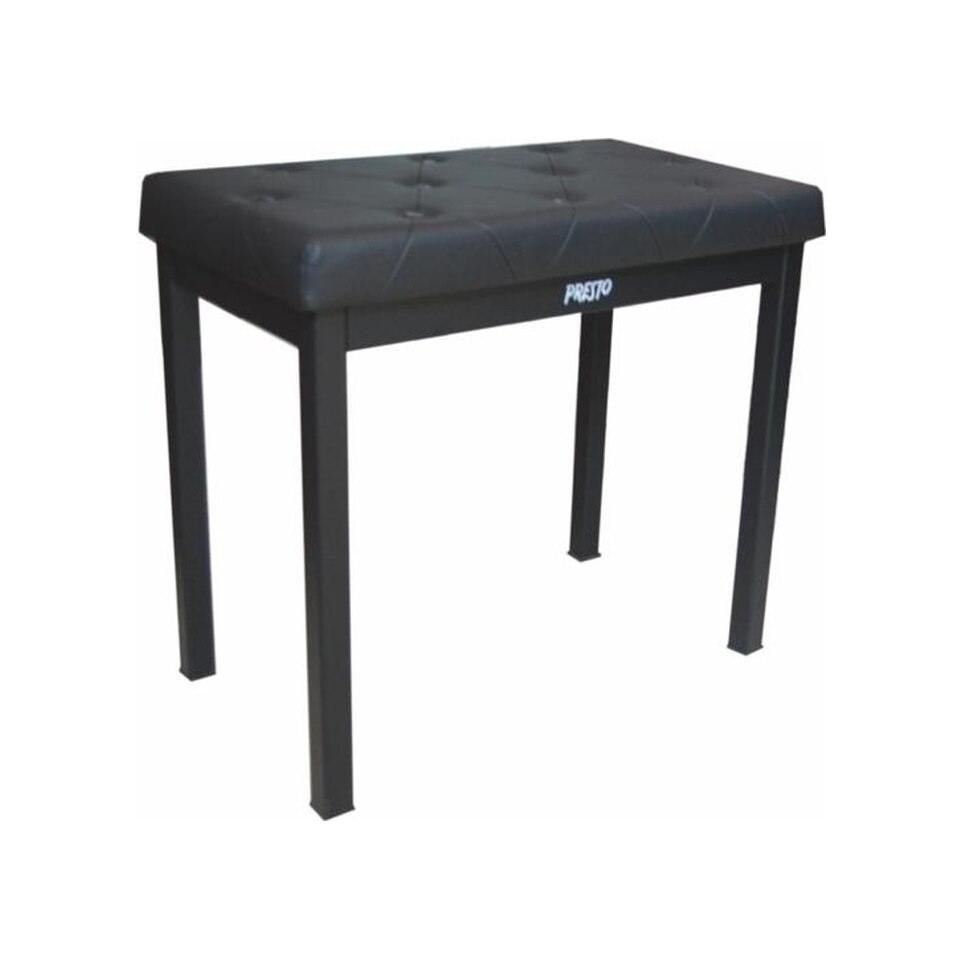 Presto Piyano Taburesi Siyah Metal