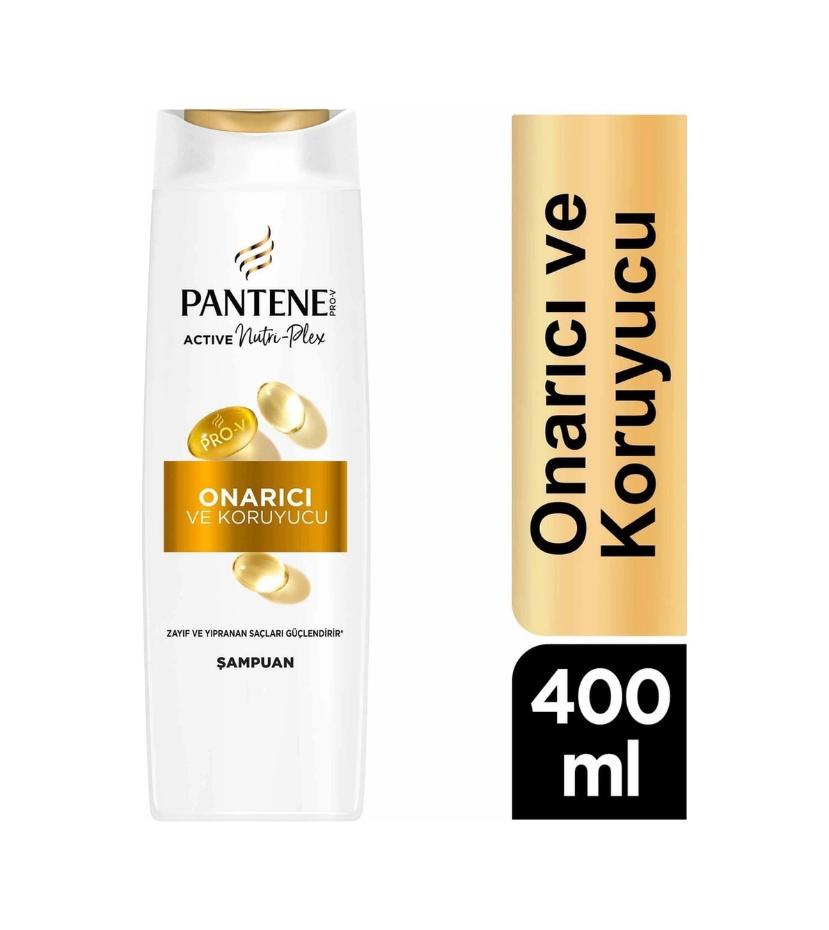 Pantene Onarıcı Ve Koruyucu Bakım Şampuanı 400 Ml Beyaz