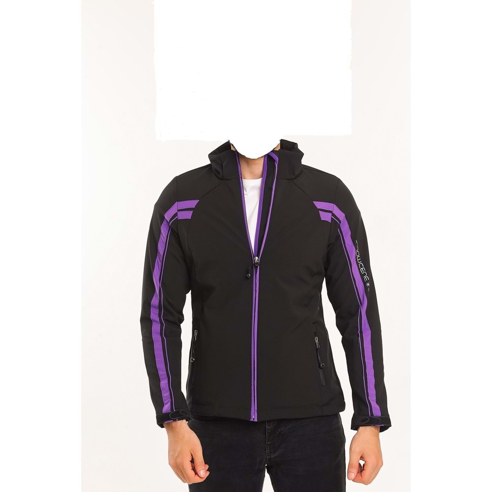 Migratex Kadın Softshell Kayak Ceketi Siyah