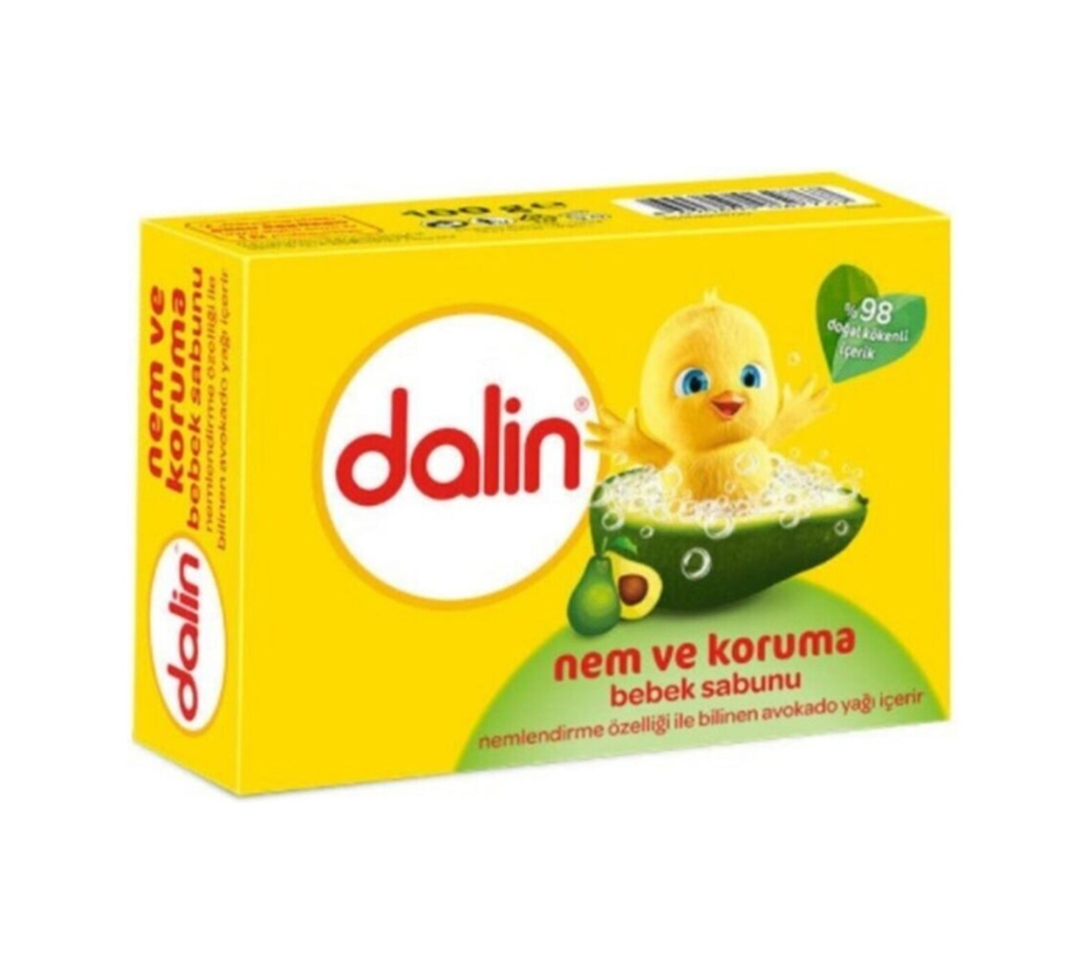 Dalin Avokadolu Nem ve Koruma Bebek Sabunu 100 G