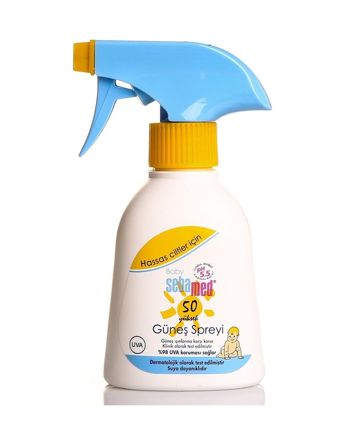 Sebamed Sun Care Çok Yönlü Koruyucu 200 ML 50 Faktör Sprey Bebek Güneş Kremi