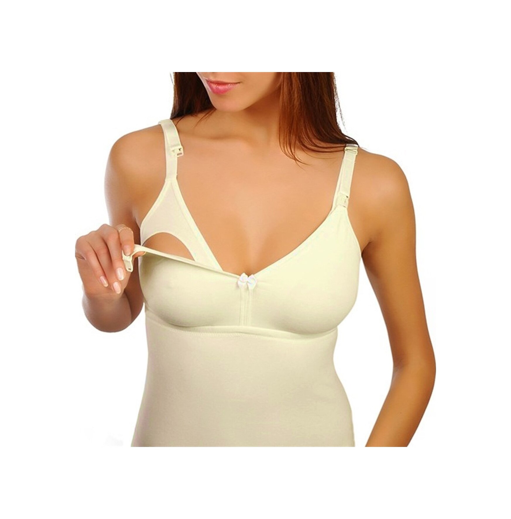 Hepimiz Alalım Sema Baby Emzirme Atleti Ekru 100 Beden8682476853810