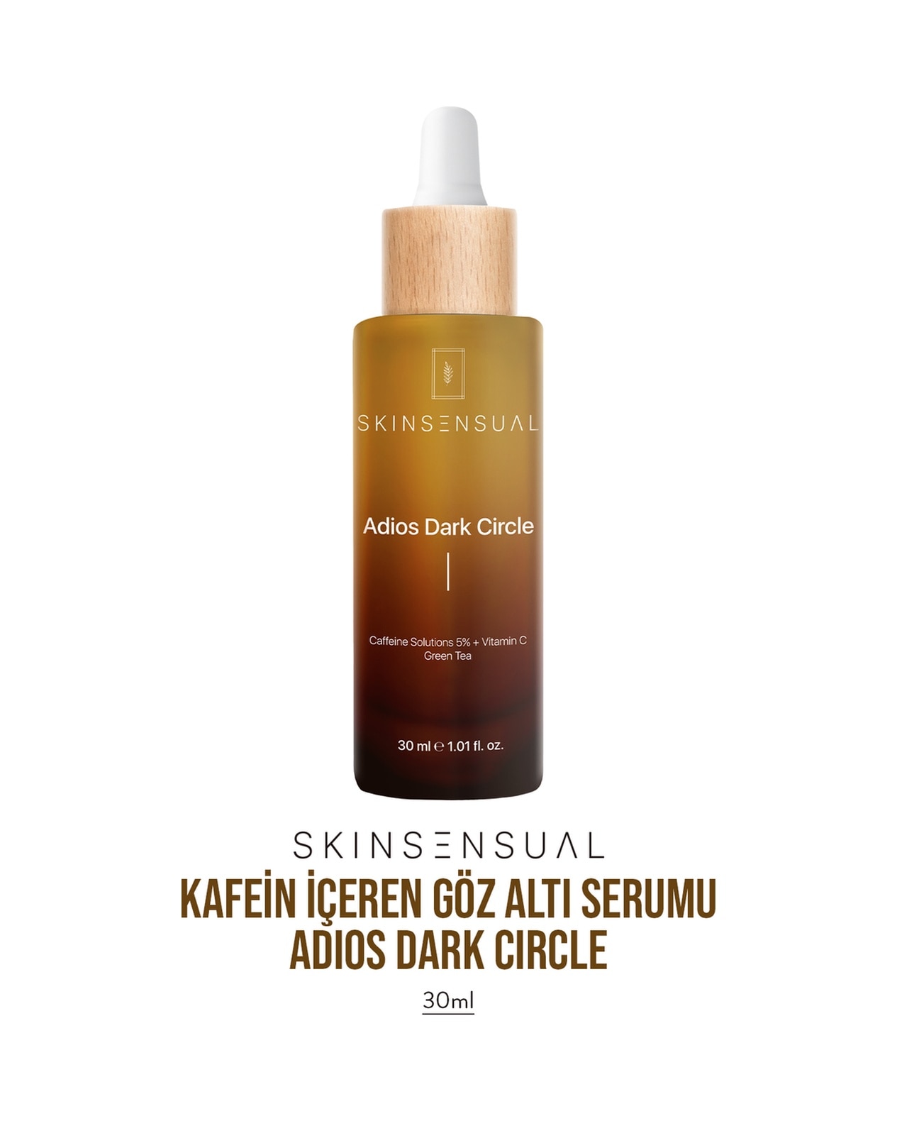 Skin Sensual Adios Dark Circle Göz Altı Serumu (caffeine Solutions 5% + Vitamin C) Aydınlık Göz Altı Görünümü