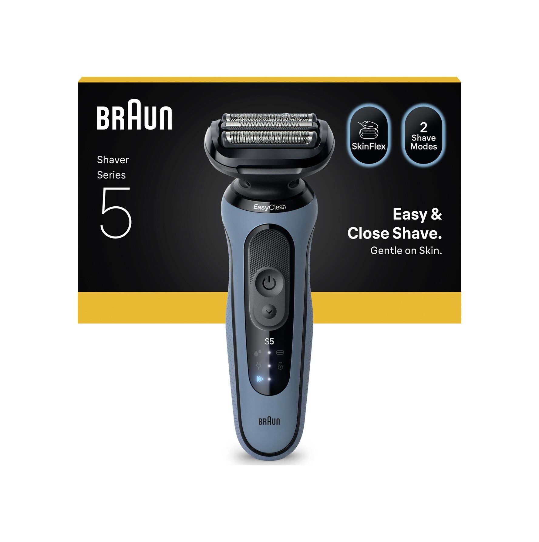Braun Series 5 Elektrikli Tıraş Makinesi, Islak Ve Kuru, 52-a1000s 1 Saat