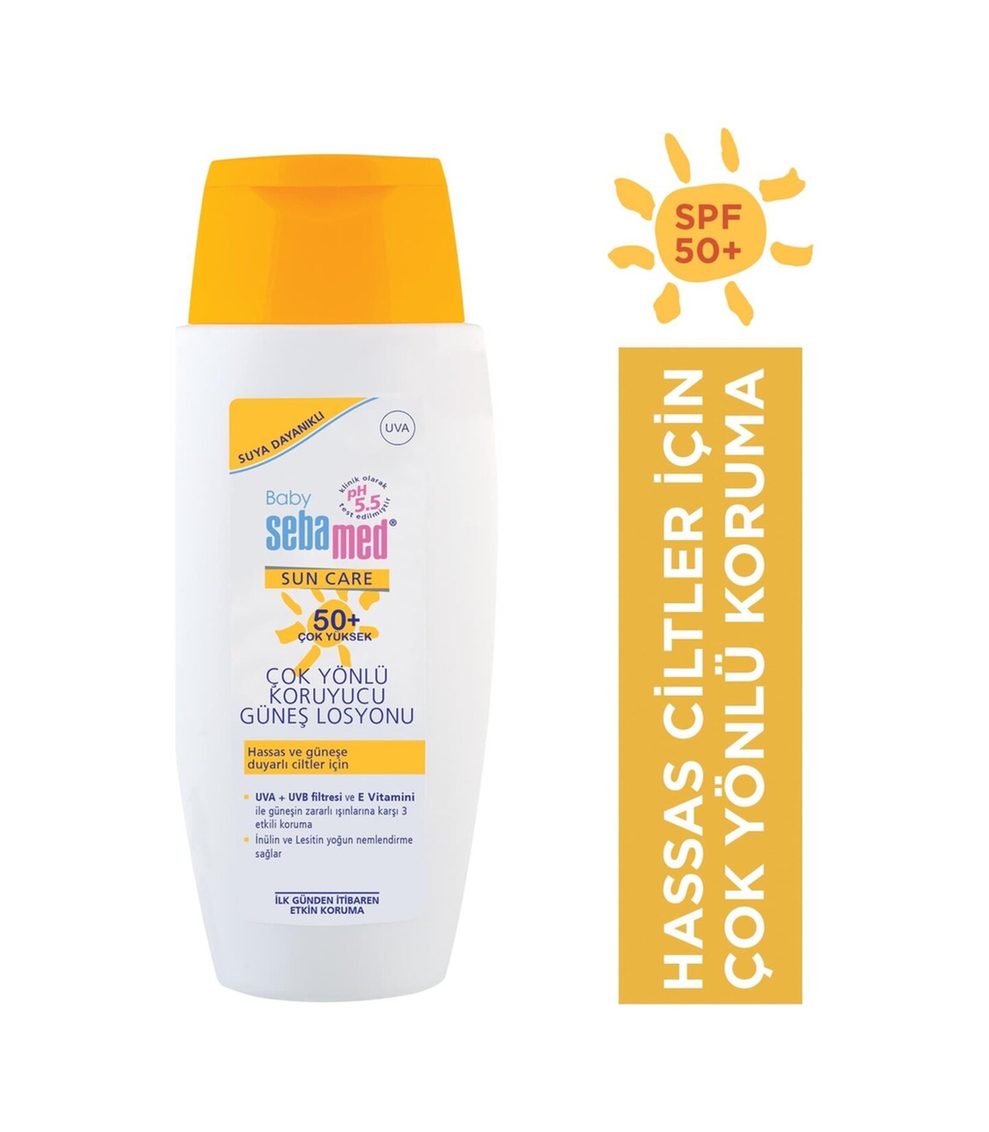 Sebamed Çok Yönlü Koruyucu 150 ML 50 Faktör Bebek Güneş Losyonu