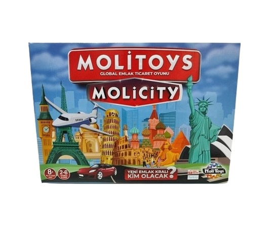 Molitoys Molicity Emlak Ticaret Oyunu Aile Oyunu Yeni Model