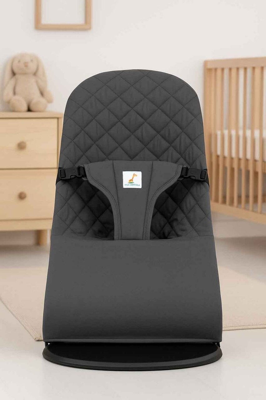 Softino Ana Kucağı Katlanabilir Ve Kolay Taşınabilir 0-2 Yaş 3 Pozisyonlu Sallanabilir Tasarım Antrasit