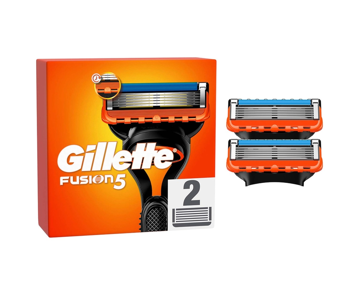 Gillette Fusion5 2'li Yedek Tıraş Bıçağı 