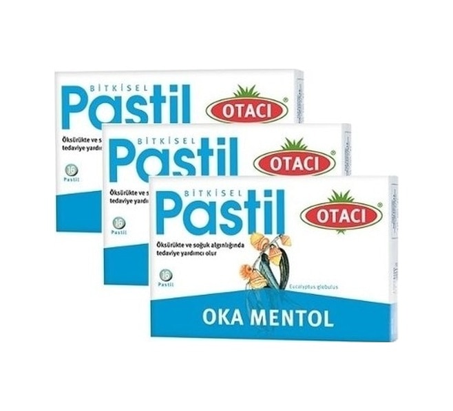 Otacı Pastil Oka Mentol x 3 Adet