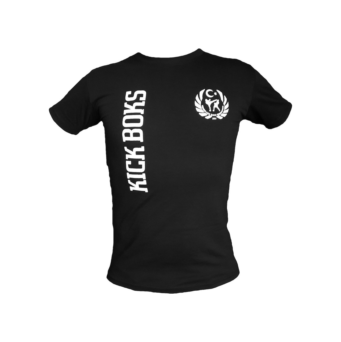Aksaspor Kick Boks Tişörtü Ekonomik Tişört Siyah