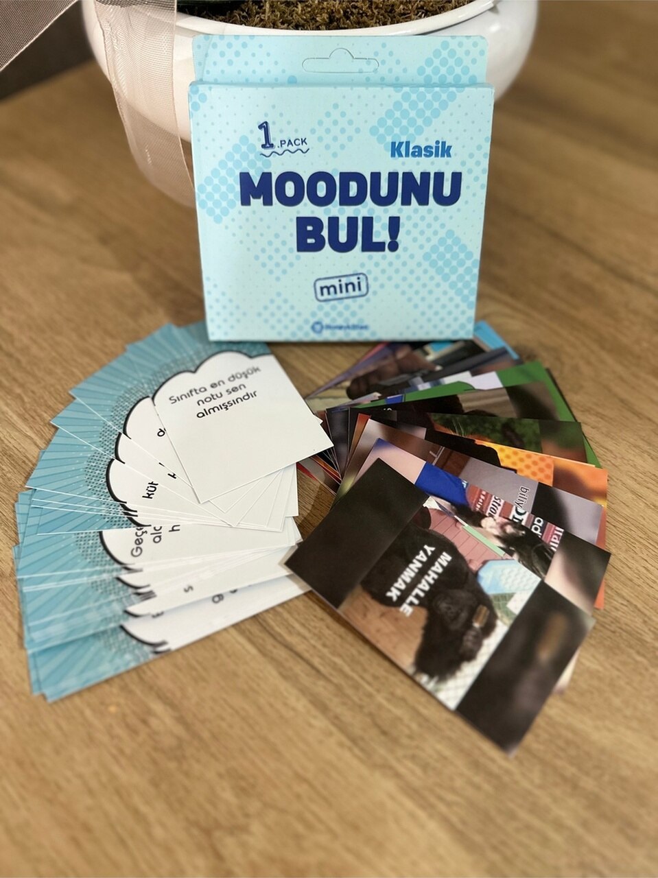 Moodunu Bul Mini Klasik Kart Oyunu 1.paket 45 Kart