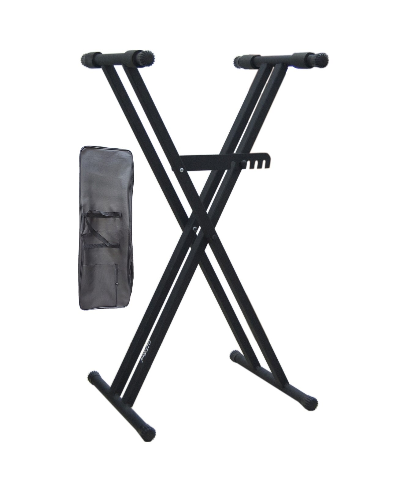 Presto Old-Dbl Çiftli Klavye Org Sehpası Standı ve Org Kılıfı