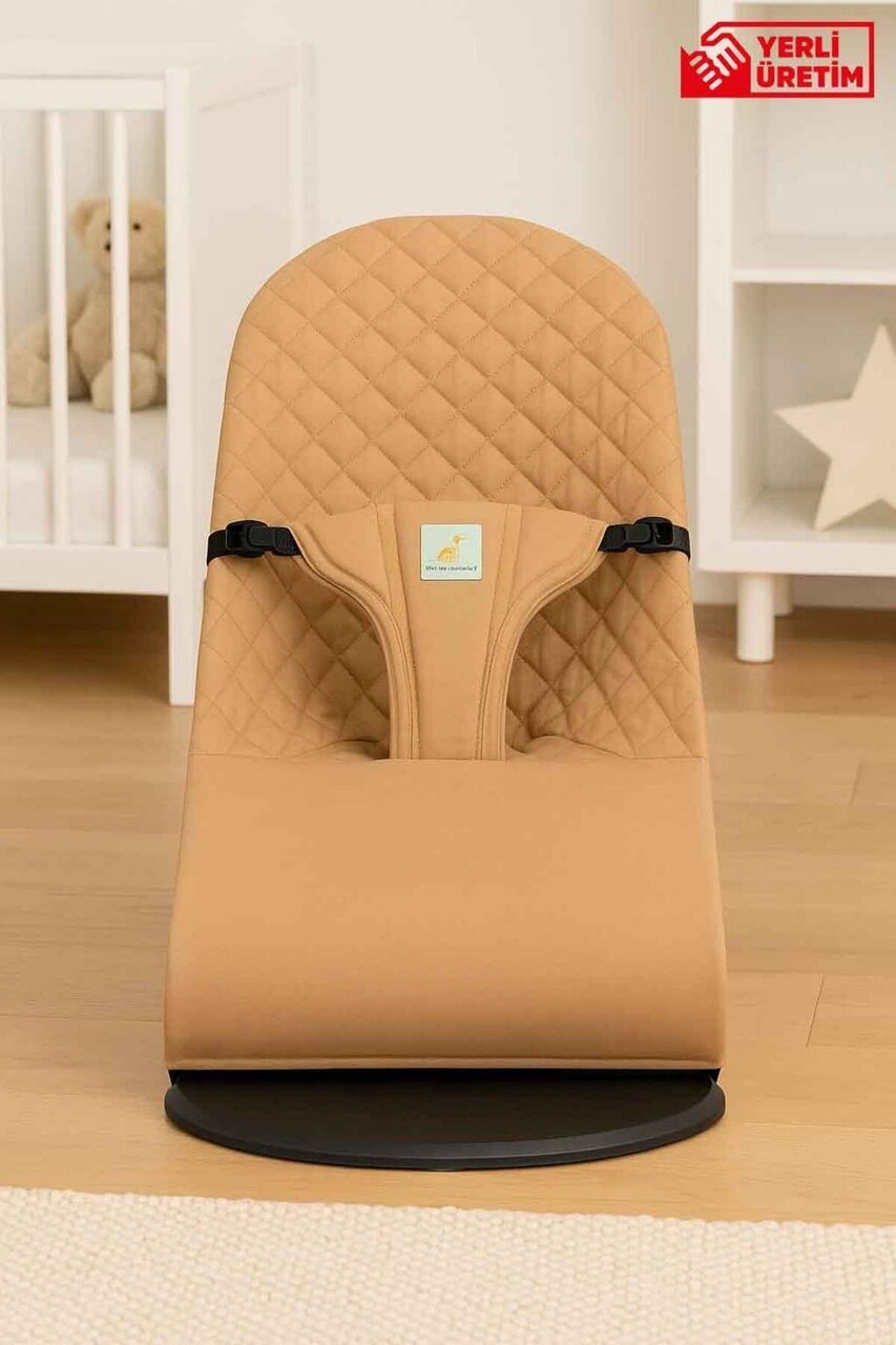 Softino Ana Kucağı Katlanabilir Ve Kolay Taşınabilir 0-2 Yaş 3 Pozisyonlu Sallanabilir Tasarım Taba