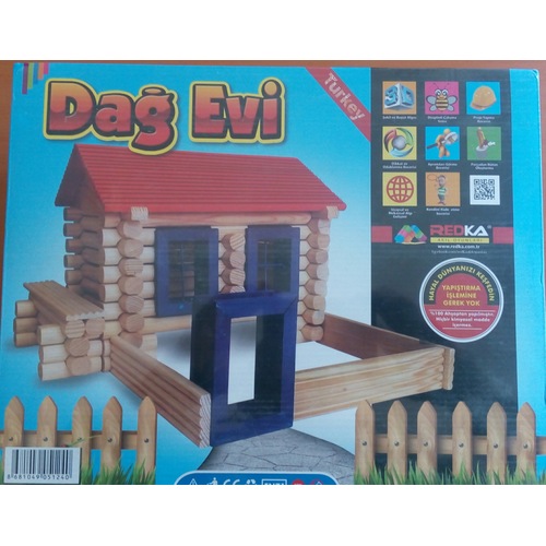 Ahşap Dağ Evi Ahşap Oyuncak Dedemin Evi