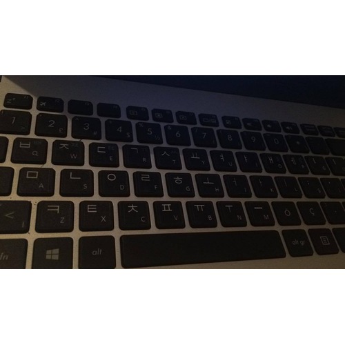 korece klavye sticker korece klavye etiketi