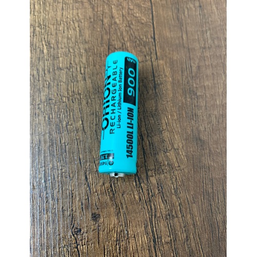 orion 14500 3 7v 900mah aa li ion sarj edilebilir kalem pil