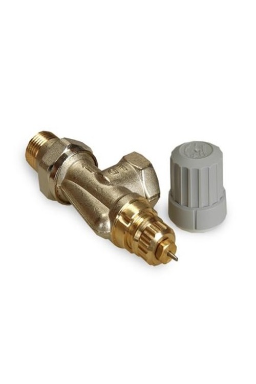 Danfoss Termostatik Vana Gövdesi - yatay köşe - UK