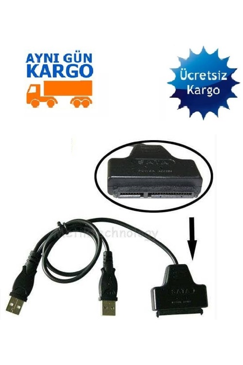 2.5 İNÇ SATA HDD HARDDİSK USB KABLOSU 4536 ÇEVİRİCİ SSD DÖNÜŞTÜCÜ