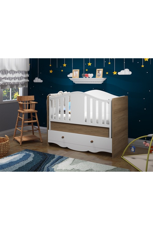 Kanz Tiara Salerno 70X130 Sallanan Bebek Karyola Mobilya Beşik