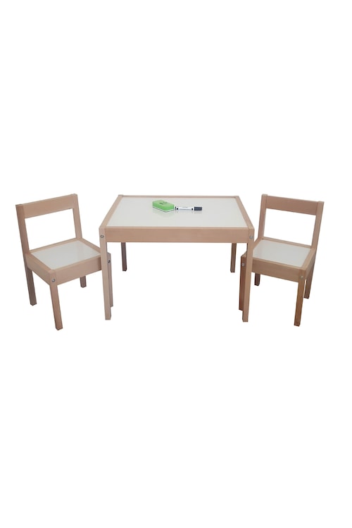 Montessori Yaz Sil Çocuk Oyun Ders Aktivite Masa Sandalye Takımı