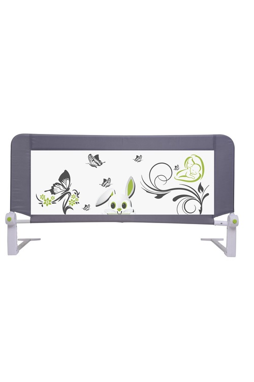 Portakal Safety Portatif Katlanabilir Yatak Bariyeri Gri