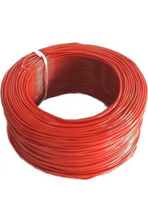 Özdirenç 0.50mm Tek Damarlı Montaj Kablosu 100mt Kırmızı