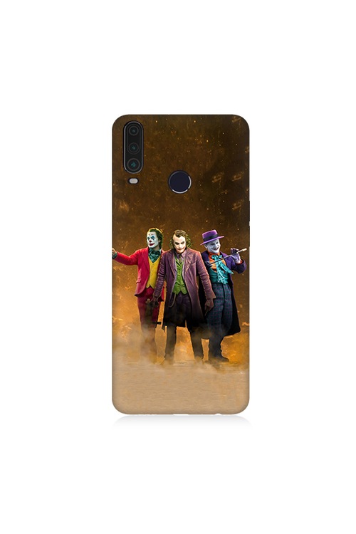 General Mobile Gm10 Uyumlu Joker Desenli Silikon Kılıf