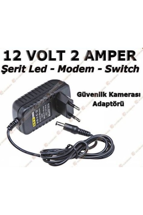 ARDUİNO 12 VOLT 2 AMPER 12V 2A ADAPTÖR