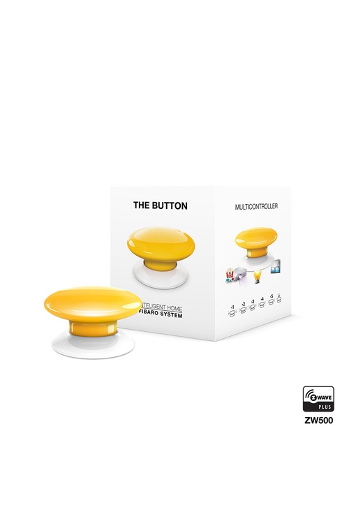 Fibaro ZWave Akıllı Ev Butonu (Sarı) Fiyatları ve Özellikleri