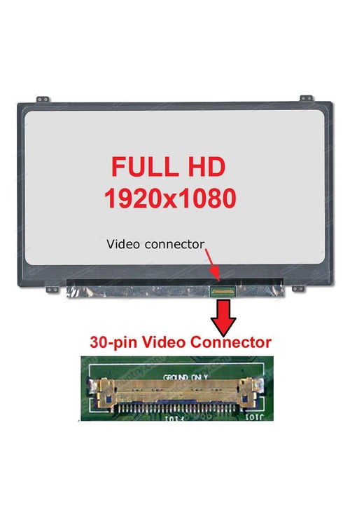 LP140WF1(SP)(K3) Ekran 14 Slim 30 pin Full Hd MAT