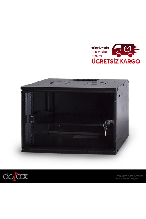 4u Soho Rack Kabinet - Duvar Tipi (500X400)
