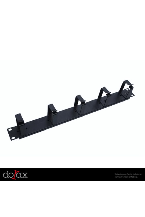 Dorax 1U Metal Organizer (Kabinet Kablo Düzenleyici)