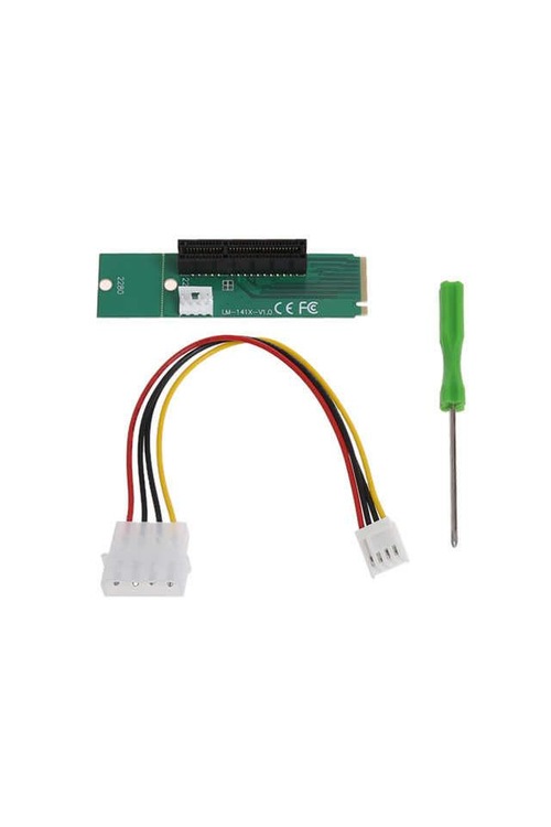 M2 pci 1x çevirici m2 riser m2 ekran kartı bağlantı aparatı m.2 1
