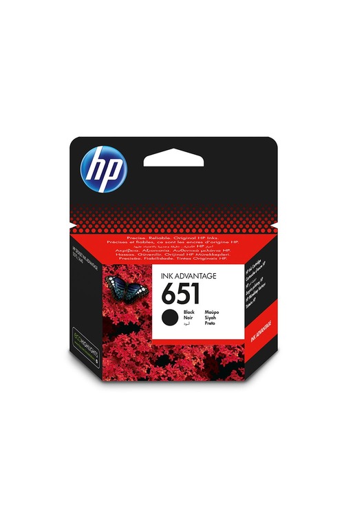 HP 651 Siyah Orijinal Kartuş HP C2P10A