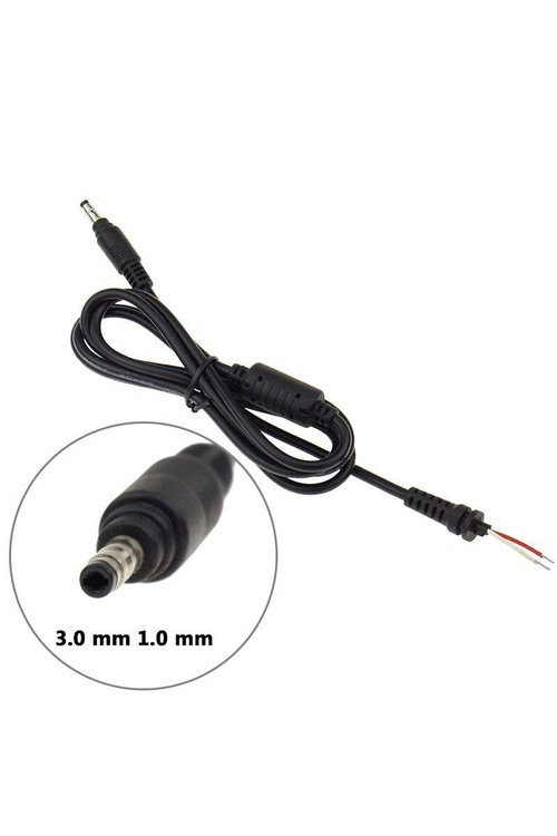 3.0 mm 1.0 mm notebook adaptör tamir kablosu