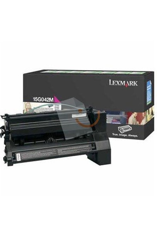 Lexmark 15G042M Magenta Kırmızı Toner C752 / C760 / X752E Yüksek