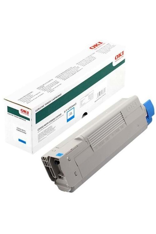 OKI 43324443 C5800/5900/5550 MAVİ TONER ORJİNAL 5.000 SAYFA