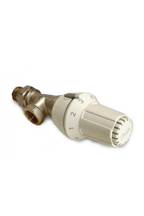 Danfoss termostatik yatay köşe radyatör vanası