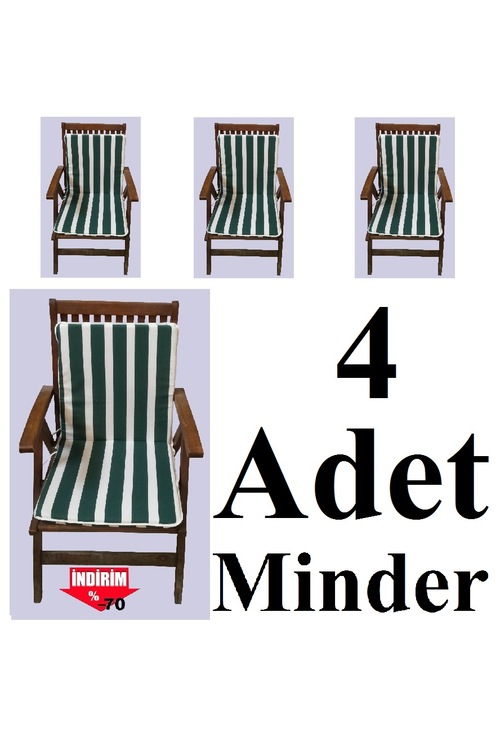 Sandalye Koltuk Minderi Yıkanabilir Minder 4 lü Fiyatları ve Özellikleri